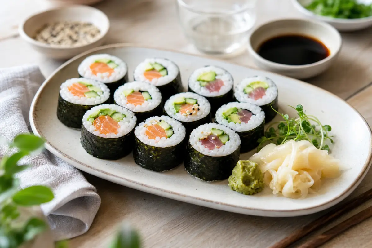 Enkel hemmagjord makisushi